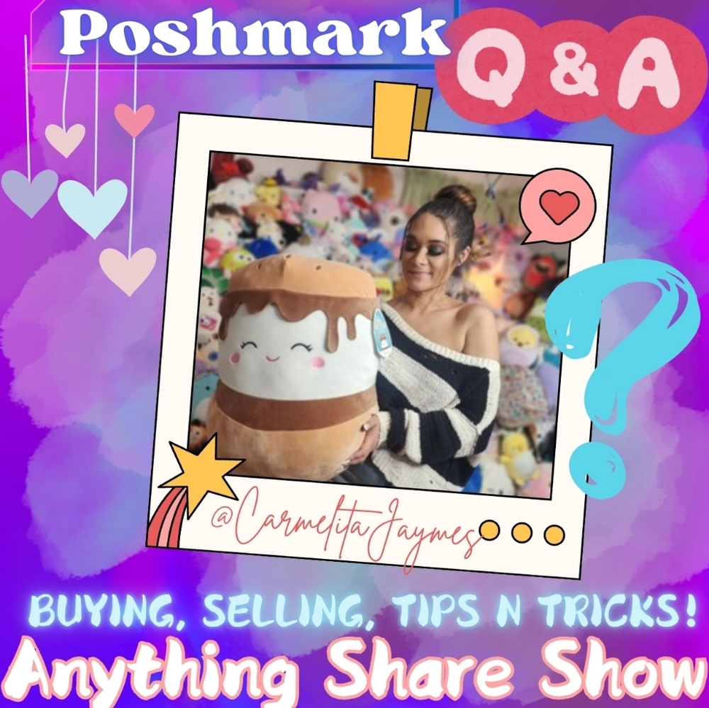 📺Carmen's Live!! 🎤Posh Talk, Q & A, Tips n Tricks, How To, How to Grow & Sell